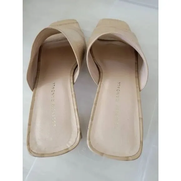 Loeffler Randall Holli Heeled Slide Sandals 7