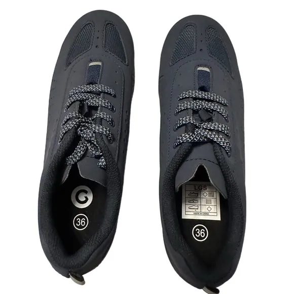 Louis Garneau Cycling Shoes Womens Blue Urban Casual Bike Sneakers- New w/o box