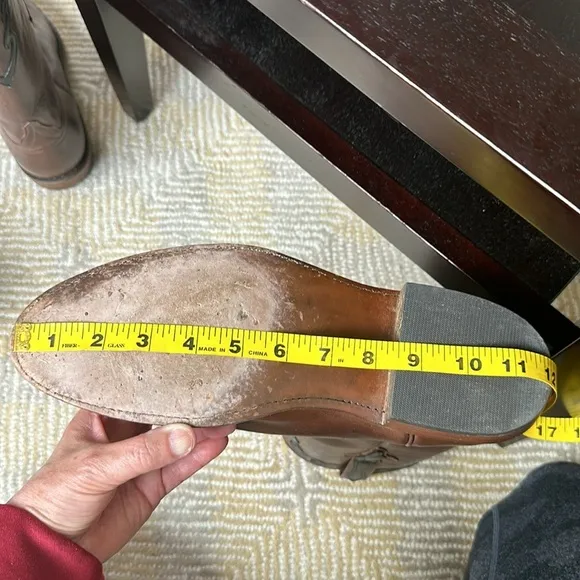 Lucchese 10” Classic Florence handmade buffalo leather cowboy western boots