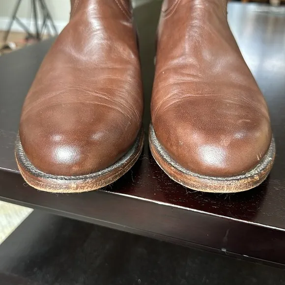 Lucchese 10” Classic Florence handmade buffalo leather cowboy western boots