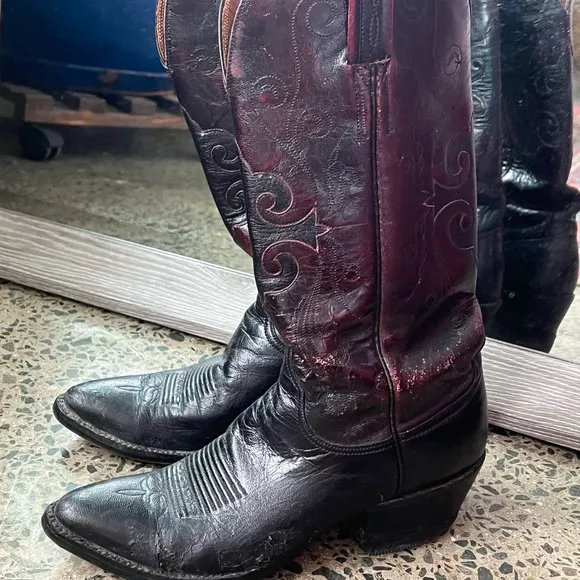 Lucchese Cowgirl Boots size 7.5