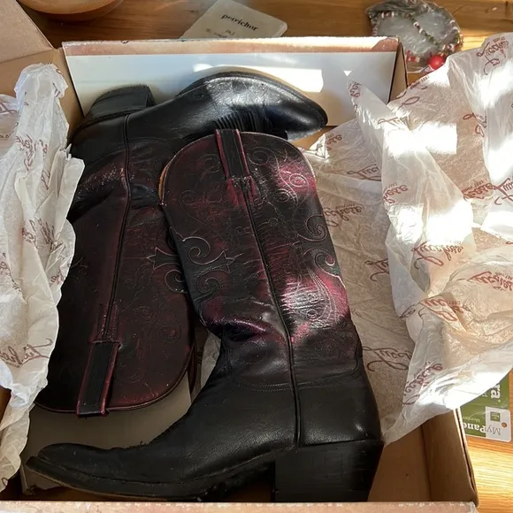 Lucchese Cowgirl Boots size 7.5