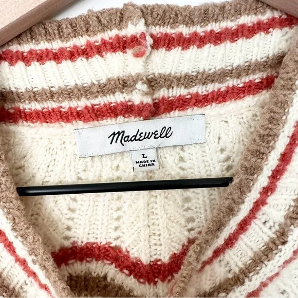 Madewell Pickard Mockneck Retro Knit Sweater