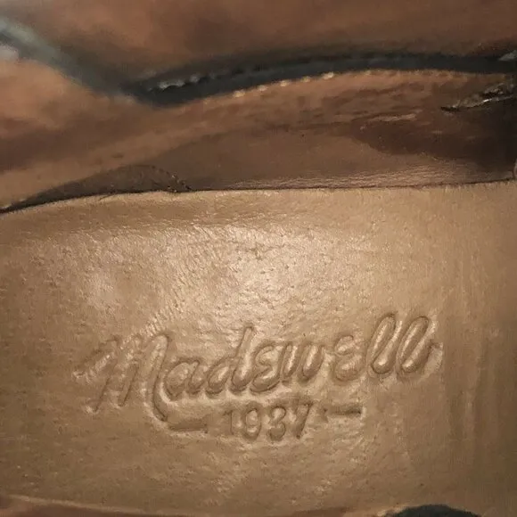 Madewell Size 7 Charley Collar Ankle Boots