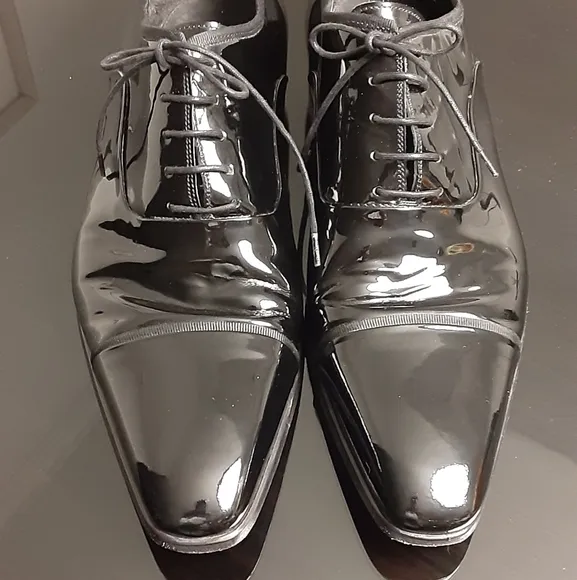 Magnanni for Neiman Marcus Men's black Shoes