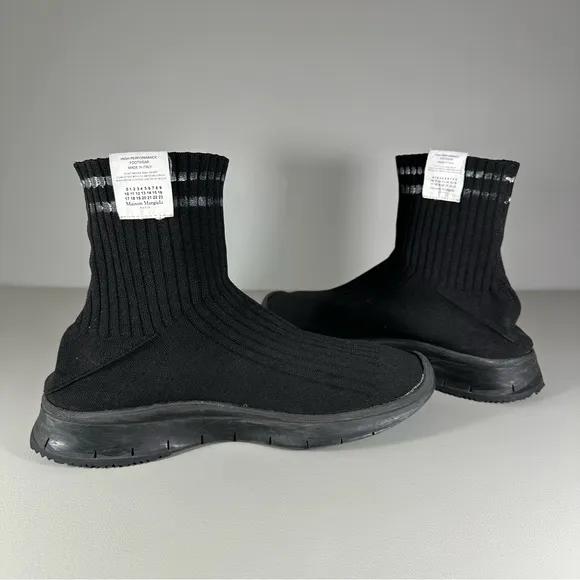 Maison Margiela 22 High Black Sock Sneakers