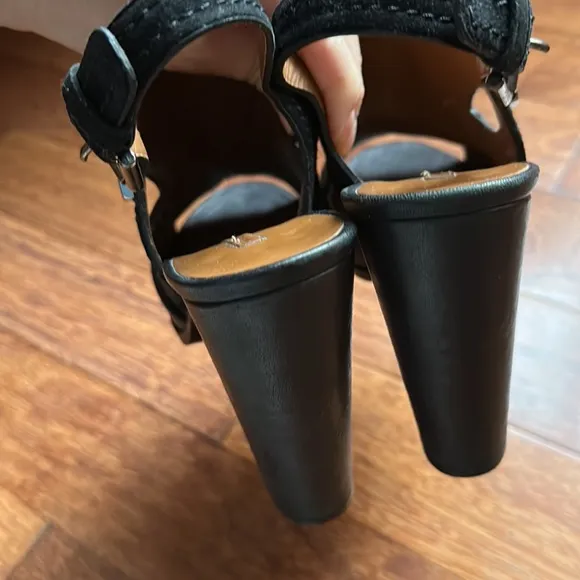 Marc By Marc Jacobs Black Leather Heels