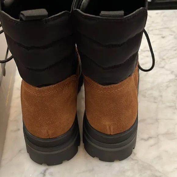 Marc Fisher Dark brown platform leather shoes