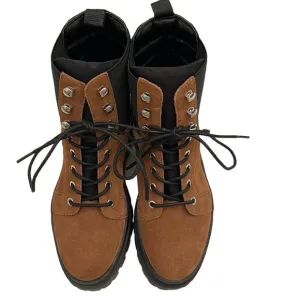 Marc Fisher Dark brown platform leather shoes