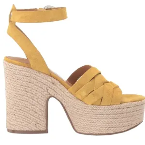 🌸MARC FISHER🌸 Oaten Suede Ankle Strap Block Heel Size: 8.5