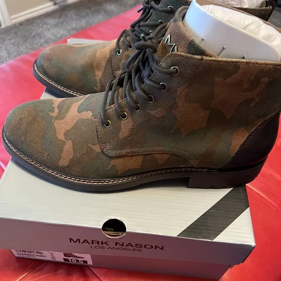 Mark Nanson suede boots size 10.5