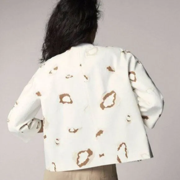 Massimo Dutti Trend Coat Crop Jacket 6007/607