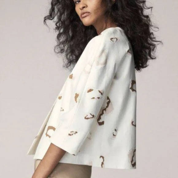 Massimo Dutti Trend Coat Crop Jacket 6007/607