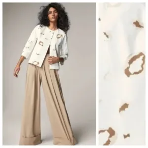 Massimo Dutti Trend Coat Crop Jacket 6007/607