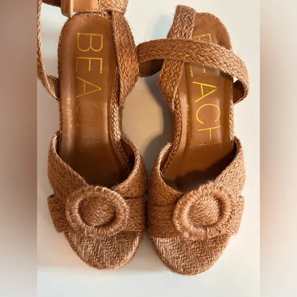 Matisse Kai Platform Wedges in Honey Color