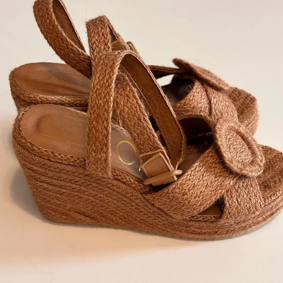 Matisse Kai Platform Wedges in Honey Color