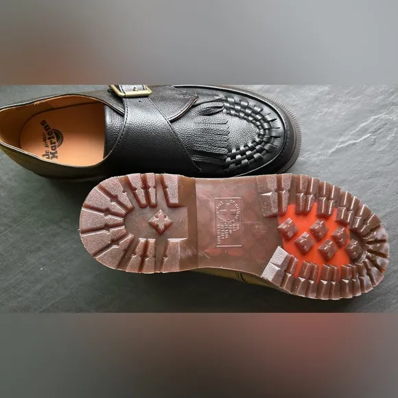 MEN 11/W12 DR.MARTENS RAMSEY WESTMINSTER LEATHER CREEPERS C.F. STEAD NO BOX