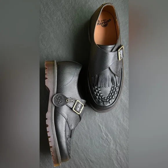 MEN 11/W12 DR.MARTENS RAMSEY WESTMINSTER LEATHER CREEPERS C.F. STEAD NO BOX