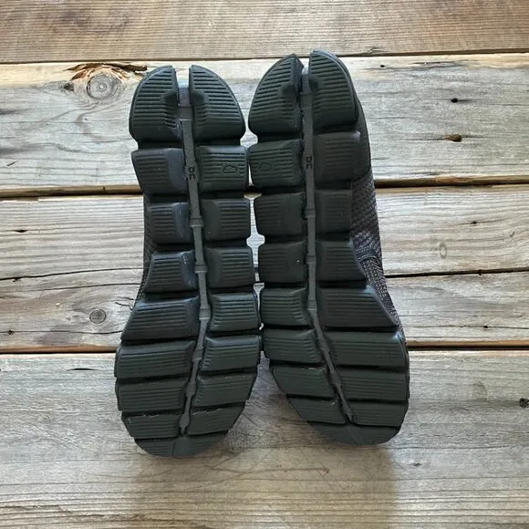 Men Size 8 / Size 9.5 Women OnCloud On Cloud X Swiss Engineering Black Running
