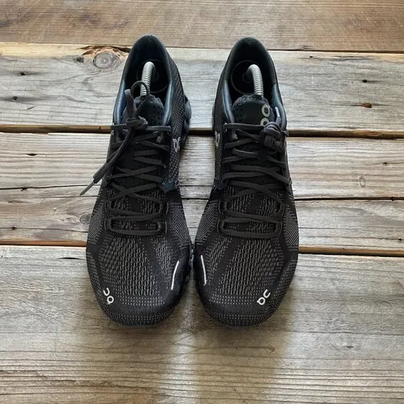 Men Size 8 / Size 9.5 Women OnCloud On Cloud X Swiss Engineering Black Running