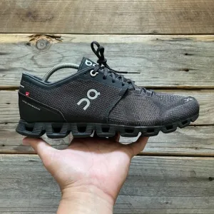 Men Size 8 / Size 9.5 Women OnCloud On Cloud X Swiss Engineering Black Running