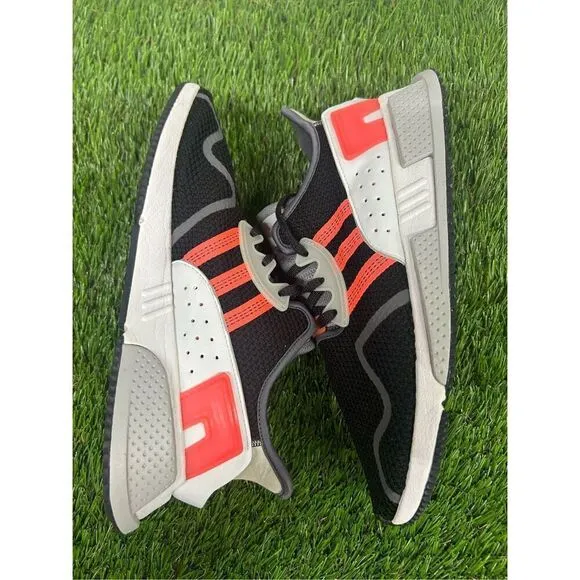 Men’s 10.5 Adidas Men's Originals EQT Cushion ADV Shoes (AH2231)  Black / Pink