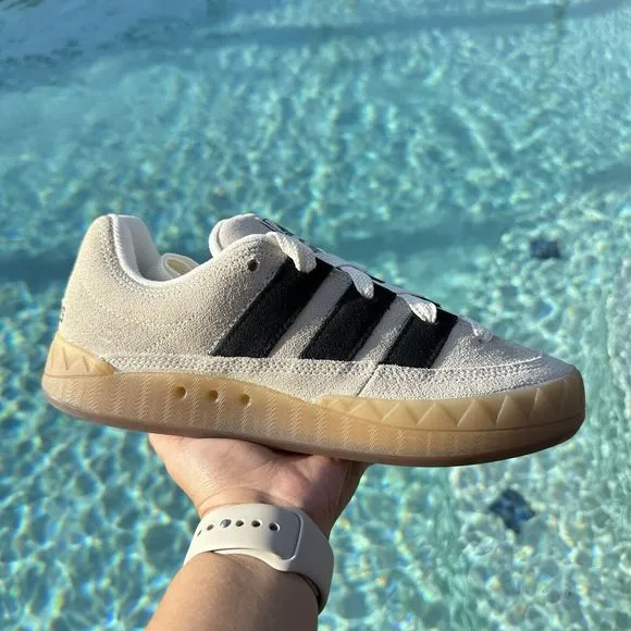 MEN'S Adidas Adimatic Low Sneaker Off White IE2226