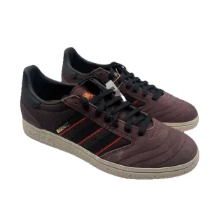 MENS ADIDAS BUSENITZ VINTAGE BROWN BLACK SUEDE CASUAL SNEAKERS SHOES - Sz 10M