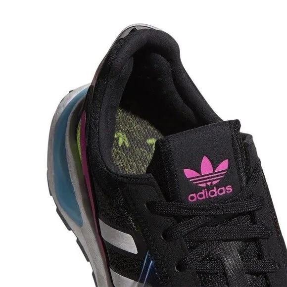 MEN'S adidas Retropy P9 Black Aero Green/Aluminum/Gum Q47100