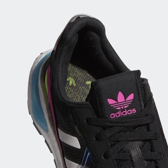 MEN'S adidas Retropy P9 Black Aero Green/Aluminum/Gum Q47100