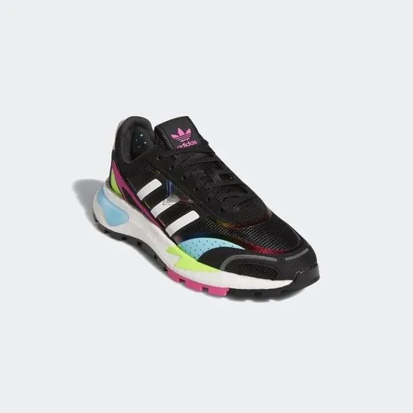 MEN'S adidas Retropy P9 Black Aero Green/Aluminum/Gum Q47100