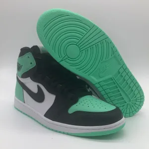 Mens Air Jordan 1 Retro High OG black/Green DZ5485-130 NWOB