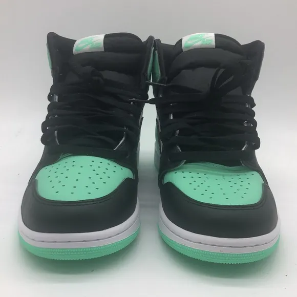 Mens Air Jordan 1 Retro High OG black/Green DZ5485-130 NWOB