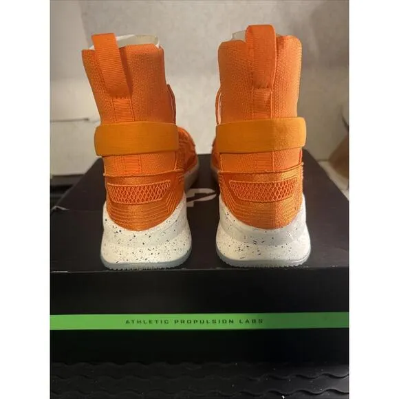 Men's Athletic Propulsion Labs APL Concept X Orange Basketball Shoes / Size 10.5