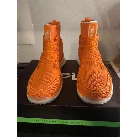 Men's Athletic Propulsion Labs APL Concept X Orange Basketball Shoes / Size 10.5