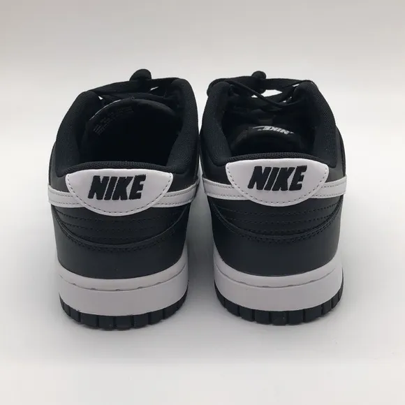 Mens Nike Dunk Low Retro Black Panda 2.0 Black/White DV0831-002 NWOB