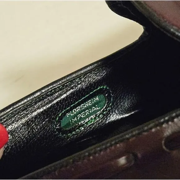 Mens‎ Size 8 D Florsheim Wingtip Tassel Loafers Slip On Leather Burgundy