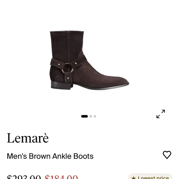 Men's Tan Suede Boots