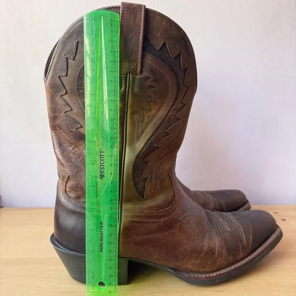 Men’s Vintage Ariat Western Leather Cowboy Boots