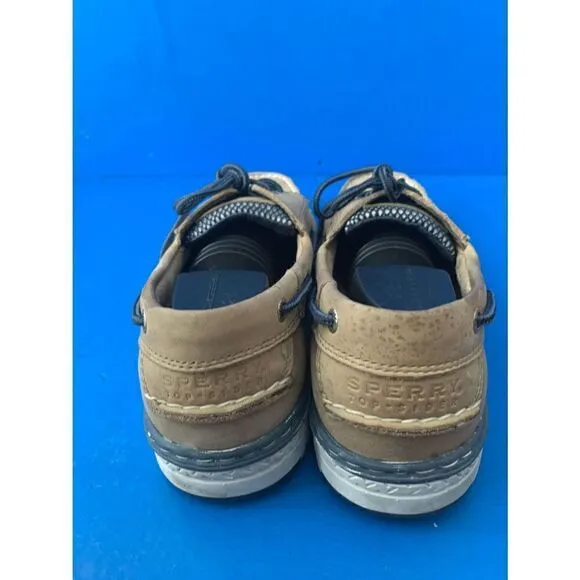 Mens Speery Top Sliders Size 10M Leather Boat Shoes