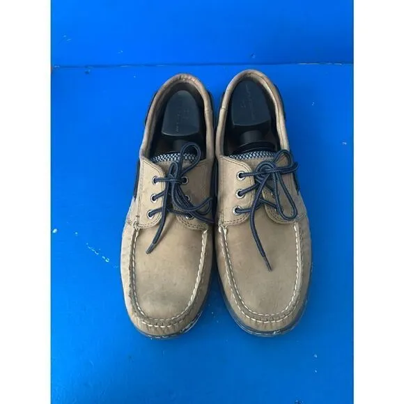 Mens Speery Top Sliders Size 10M Leather Boat Shoes
