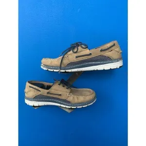 Mens Speery Top Sliders Size 10M Leather Boat Shoes