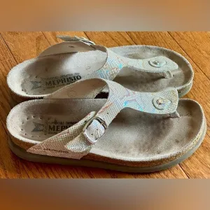 Mephisto Melinda Brights Slip On Sandals‎ women's size EUR 37