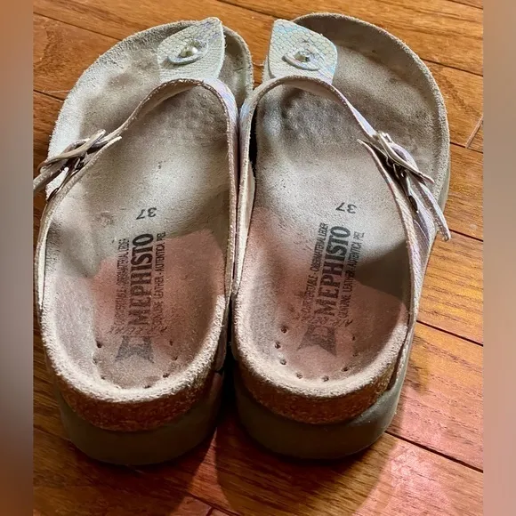 Mephisto Melinda Brights Slip On Sandals‎ women's size EUR 37