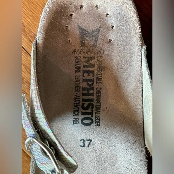 Mephisto Melinda Brights Slip On Sandals‎ women's size EUR 37