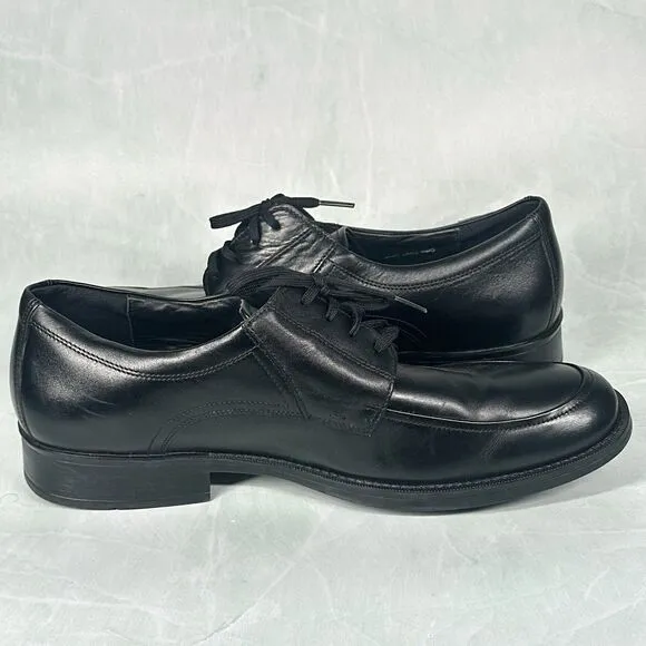Mephisto Shoes Men's Size US 11.5 Black Leather Oxfords Lace Up Derby No Insole