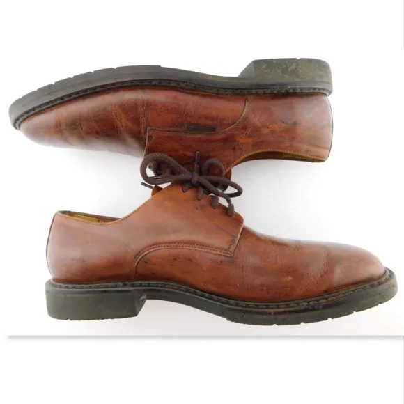 MEPHISTO Tan Lace Up Air Relax Oxfords Shoes 10