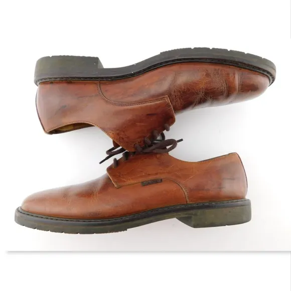 MEPHISTO Tan Lace Up Air Relax Oxfords Shoes 10