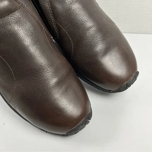 MERRELL Jungle Moc Mens Size 11 Shoes Brown Leather Slip On Loafers