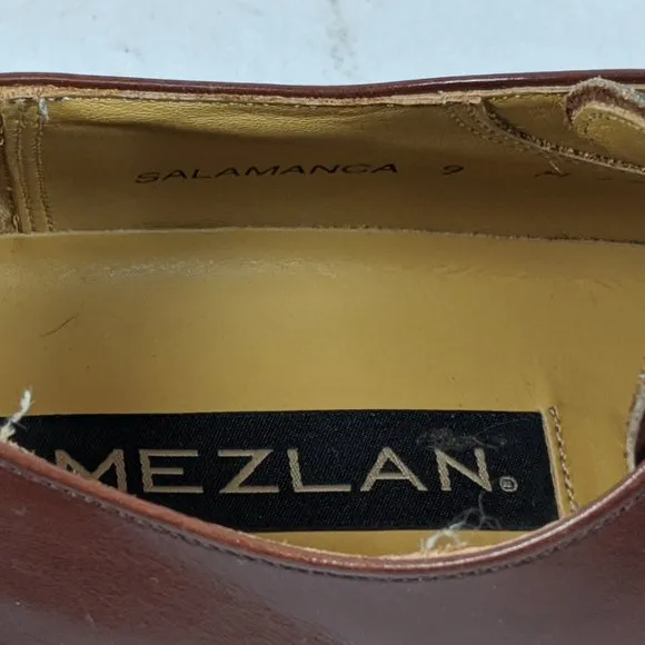Mezlan Salamanca Square Toe Oxfords Men's 9